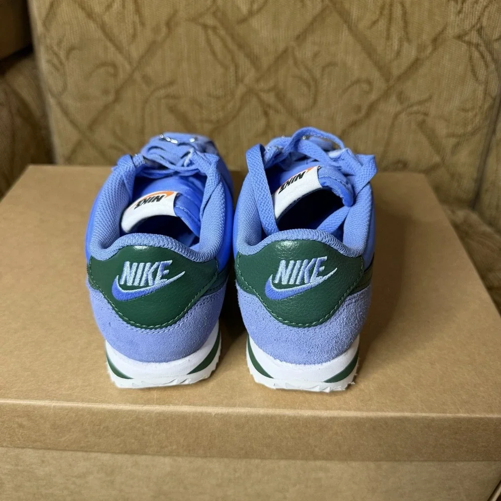 Nike Cortez Women's Size 5.5 Blue Green Running Athletic Shoes DZ2795 402